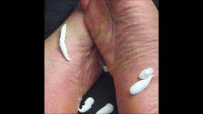 Foot Worship with Lotion