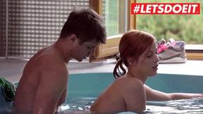 ”LETSDOEIT - Kinky Czech Couple Fucks In the Swimming Pool”