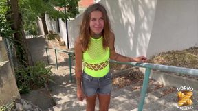 Mel, Gorgeous Blonde, Is Getting Fucked by Many Cocks