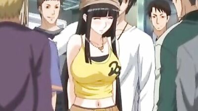 Watch this naughty cartoon chick get off in a steamy train ride