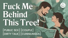 Two lovers fuck in the forest – outdoor sex with oral😜 and anal👌 – erotic audio tale
