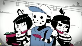 Mime and Dash Animated Adventure with Threesome Fun