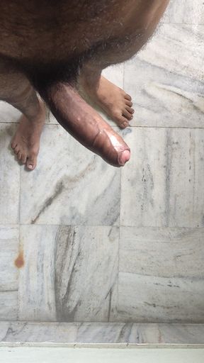 The condom broke the first time. Big cock fuck pussy toy