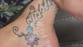 Harmony’s Oily Self Foot Massage and Tease