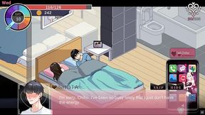 ntr aholic [hentai game pornplay] ep.6 she is having sex with her husband just after secretly cuckolding him