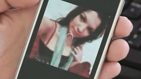 Perky hussy's petite action