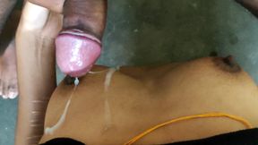 Cum in Mouth Cum in Boobs Cum Full Night Sex for the First Time with My Girlfriend Horny Milk Sucking Young Girlfriend Cock for