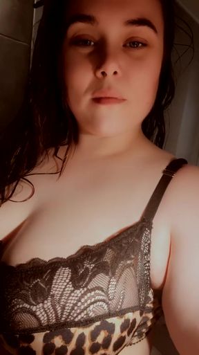 BBW chubby cutie gets it on with a sassy SSBBW