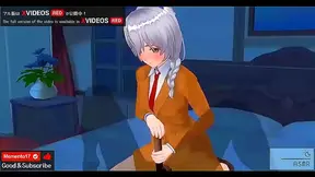 Anime Vixen Loses Control in Steamy Rough Encounter Ending in Mindblowing Ahegao
