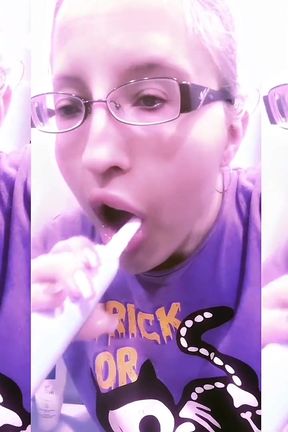 Asmr Toothbrush Listen in Headphones