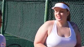gibby the tennis player smashes slim thick chick red head pawg