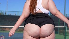 gibby the tennis player smashes slim thick chick red head pawg