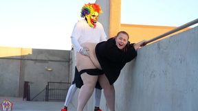 gibby the tennis player smashes slim thick chick red head pawg