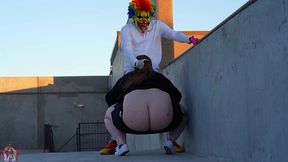 gibby the tennis player smashes slim thick chick red head pawg