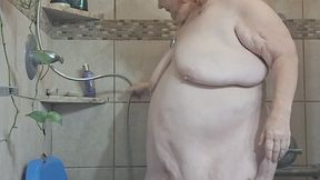 Big Beauty Nurse Vicki is all sweaty and has to go pee!