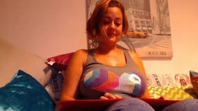 Busty Redhead - 19 Minutes of Typing