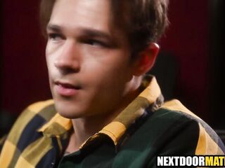 Closeted chap hookups with homosexual lover in cinema