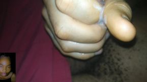 Masturbating with my online girlfriend