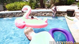 Hairy big bears sucking dick before fucking raw hardcore