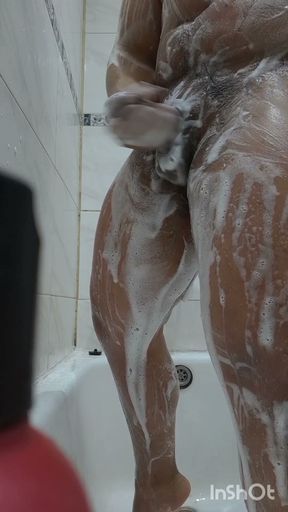 Showing myself in the shower