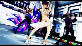 Oksana Fluff Seduces With Harmless Erotic Anime Action
