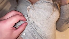 An 18 year old virgin just farts several times to show that my short soft cock is better for her now
