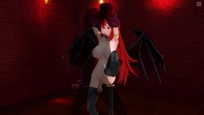 3D Hentai BDSM Succubus Seduced the Owner in the Basement (part 2)