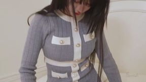 The Soaking Wet Crotch of the Boner-Inducing Female Employee