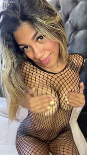I like to wear mesh clothing