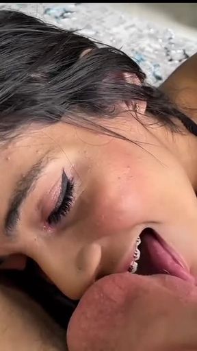 Spoiled 18-Year-Old Slim Latina Bangs Sugar Daddy After Legit Date - POV Teen Action