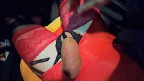 A new messi task , dirty skirt and stockings in piss and sperm  1