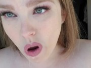 Emma Lilly Swallows a Dildo