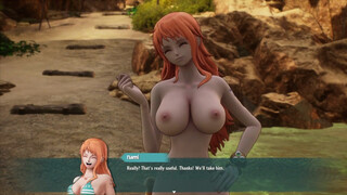 One Piece Odyssey Nude Mod Installed Gameplay Part 21 [18+] Hentai Game