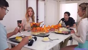 Australian Barbie Feels and Aiden Ashley argue over whose stepson has the biggest dick