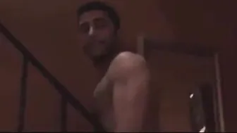 Amateur Blowjob Orgy in Locker Room with Twink and Older Hunks