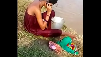 DESI BHABHI BATH OPEN PLACE