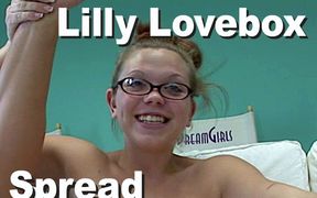 Lilly lovebox breastplay spread pink fishhook