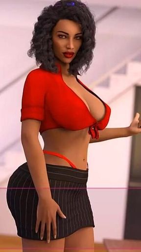 Shut up and Dance - Part 28 - Deepthroat Blowjob From Curly Black Babe