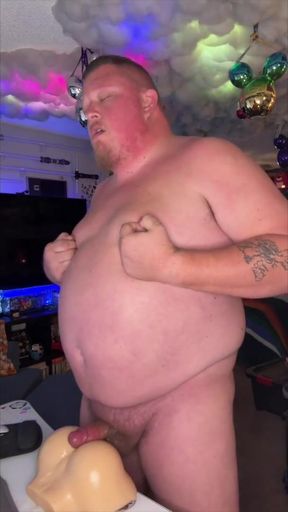 Cumpilation 12: Westcub86 Chubby Big Bear Daddy Cumshots   Clip 2