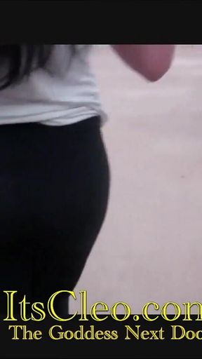 Cleo Fingering in the Library