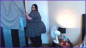 SSBBW thong and panty fashion show