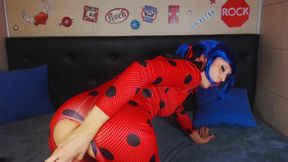 Miraculous Ladybug Cosplay Dildo Playing