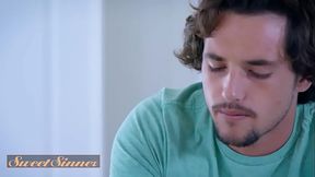 SWEET SINNER - Frustrated Client Finds Relief When The Hot Male Masseur Tastes, Licks, And Fucks Her Hard