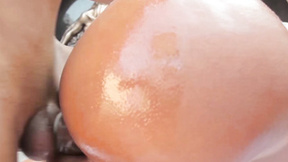 ”Sensual tgirl dicked down after giving long sloppy blowjob”