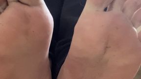 Worship masters dirty feet