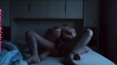 Big ass German neighbor riding huge foot and riding fat cock in hot sex