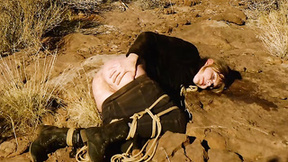 Butthole whipping & rough ass pumping for piss drinking MOMMY outdoors