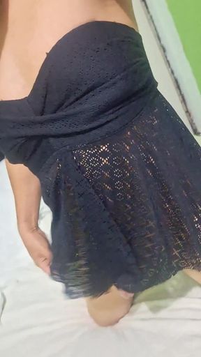 I End up Jerking off in My Sexy New Dress