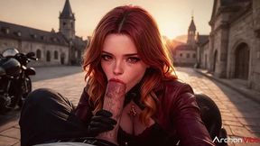 mavuika showed me her coll bike and her tight pussy[ai]