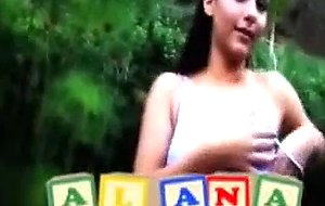 Brunette alana leigh